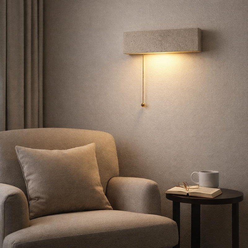Granite Natural Stone Adjustable Wall Light at ORE Lighting, Australia