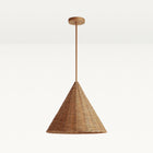 Hikari Rattan Pendant Light Small