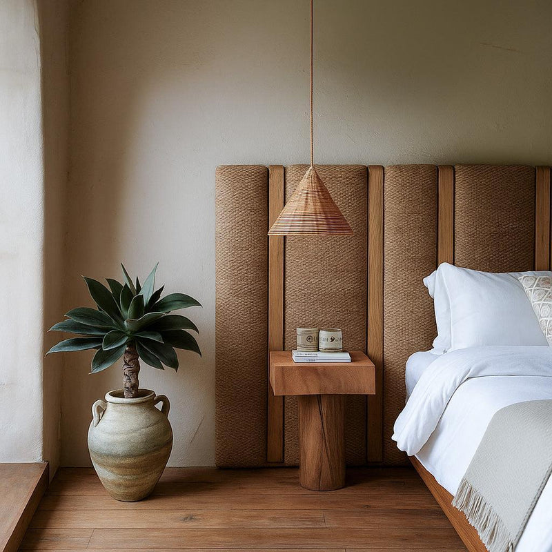 Hikari Rattan Pendant Light Small at ORE Lighting, Australia