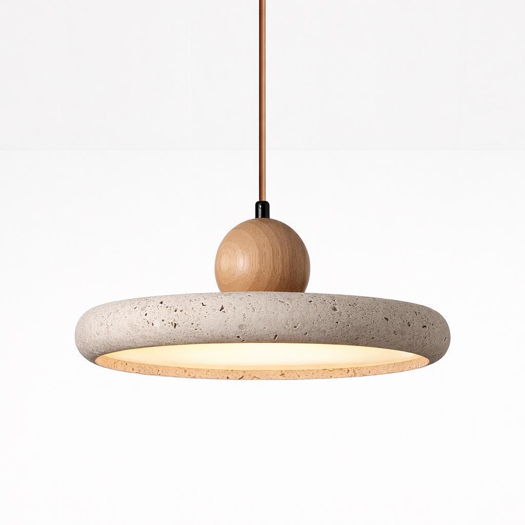Kaia Natural Stone Pendant Light