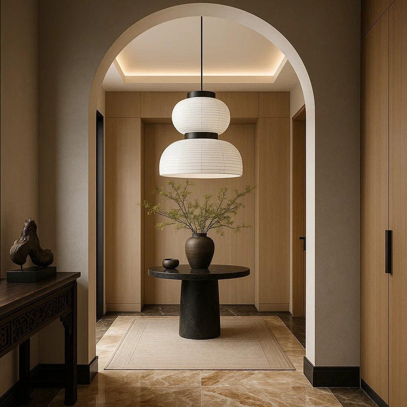 Kami Silk Pendant Light