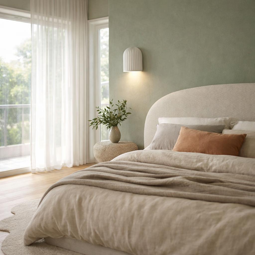 Koora Plaster Indoor Up or Down Wall Light in Matt White at ORE Lighting, Australia