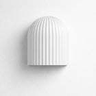 Koora Plaster Indoor Up or Down Wall Light in Matt White