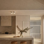 Koora Plaster Surface Mounted Downlight Small in Matt White