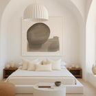 Koora Silk Pendant Light in Matt White