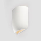 Lago White Plaster Up/Down Wall Light