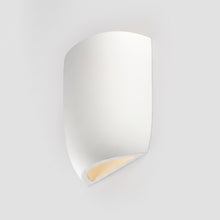 Lago White Plaster Up/Down Wall Light
