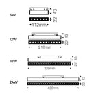 Line Magnetic Track Optical Linear Light
