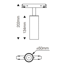 Line Magnetic Track Spotlight