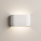 Lino White Plaster Up/Down Wall Light