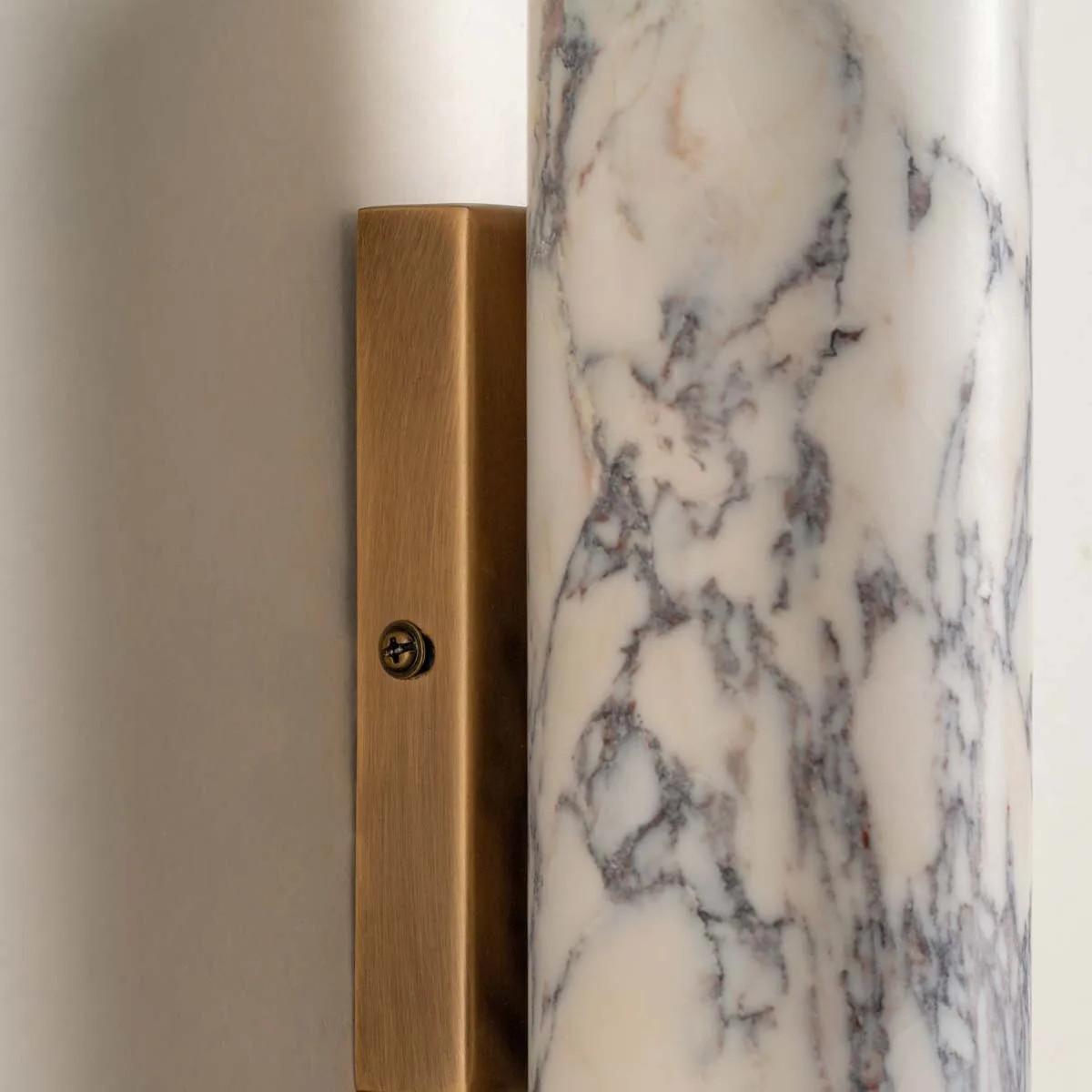 Lova Calacatta Marble Wall Sconce