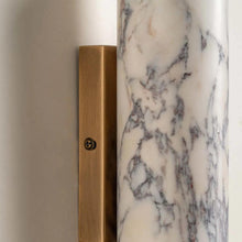 Lova Calacatta Marble Wall Sconce