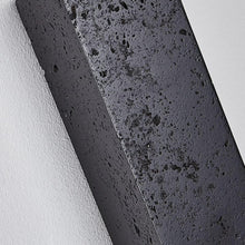 Moss Travertine Up/Down Wall Light in Natural or Black Stone