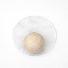 Maru Travertine Stone Wall Sconce