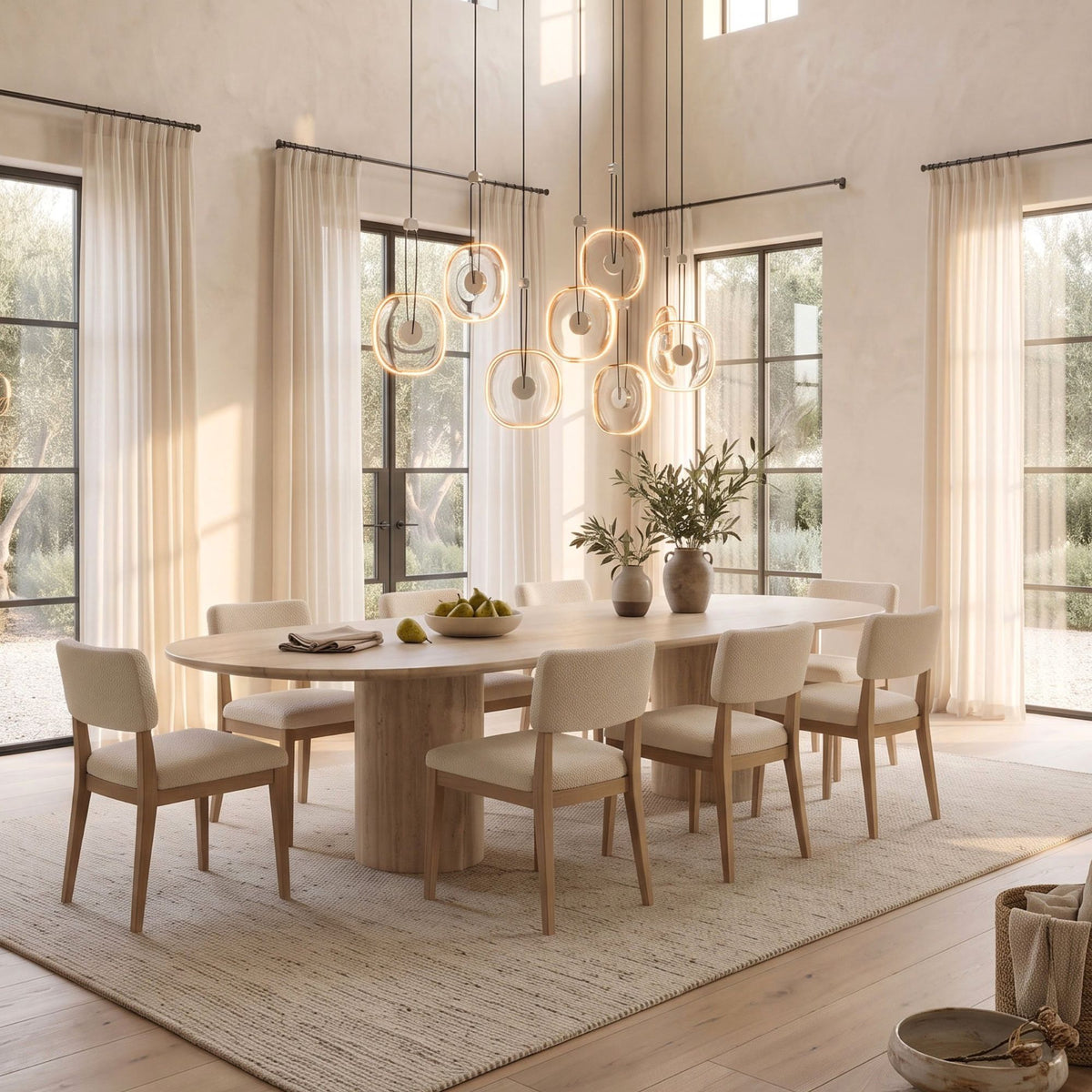 Mira K9 Crystal Pendant Light