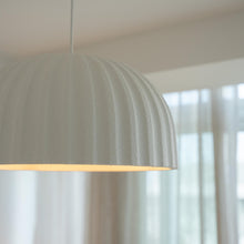 Koora Silk Pendant Light in Matt White