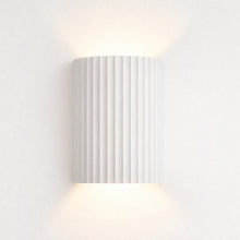 Molten Plaster Indoor Up/Down Wall Light in Matt White