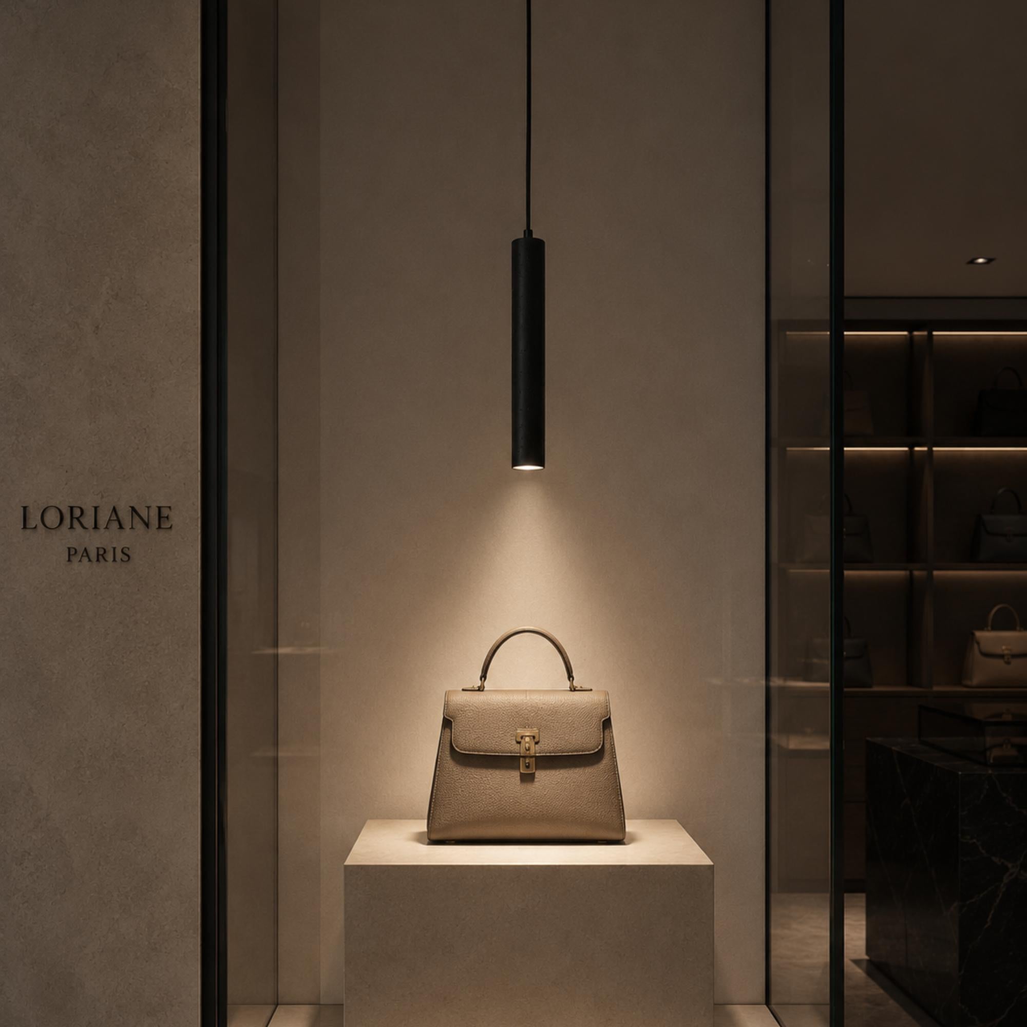 Moss Lava Stone Pendant Light at ORE Lighting, Australia