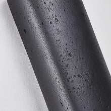 Moss Travertine Pendant Light in Black Stone