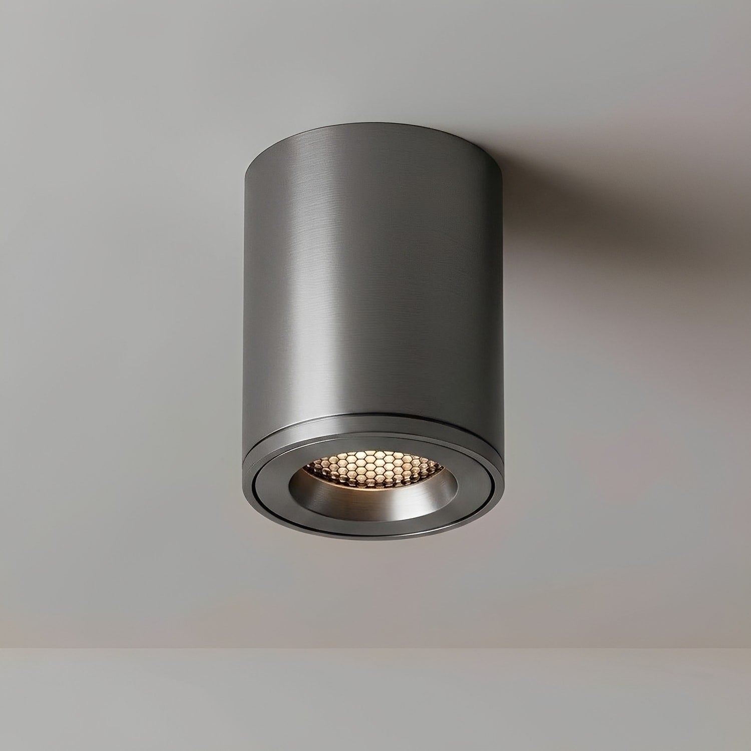 Carbon Gunmetal LED Surface Mounted Downlight CRI90 Dimmable
