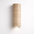 Nest Natural Stone Fixed Down Wall Light Round