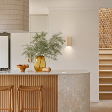 Nest Natural Stone Fixed Down Wall Light Square at ORE Lighting, Australia