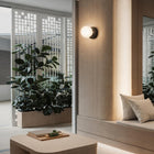 Noir Terrazzo Indoor LED Wall Light in Black