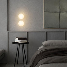 Noir Terrazzo Indoor LED Wall Light in Black