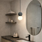 Noir Terrazzo Pendant Light in Black