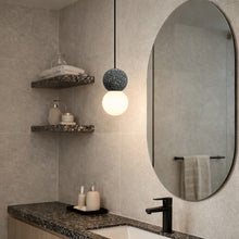 Noir Terrazzo Pendant Light in Black