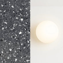 Noir Terrazzo Indoor LED Wall Light in Black