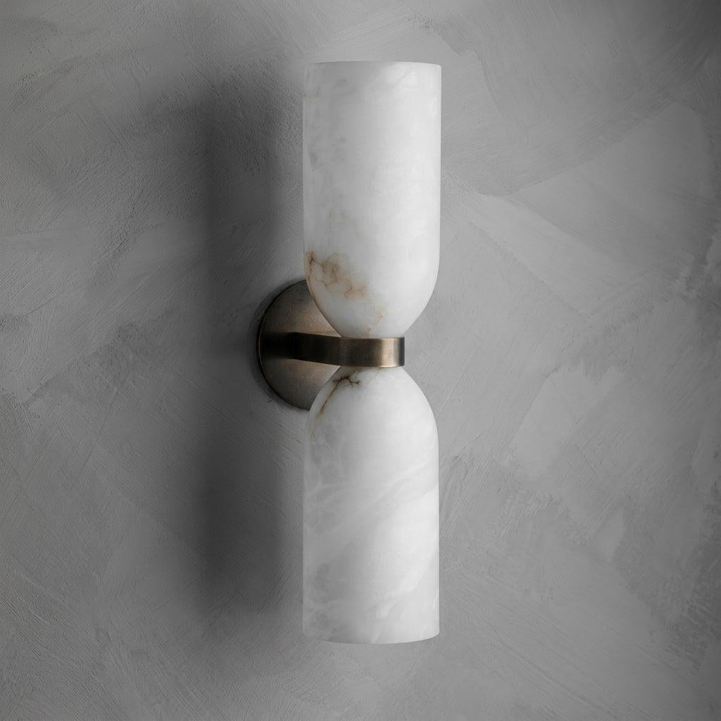 Noren Alabaster Wall Sconce