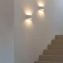 Numa Plaster Up/Down Wall Light in White