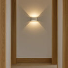Numa Plaster Up Down Wall Light in White at ORE Lighting, Australia