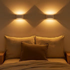 Numa Plaster Up/Down Wall Light in White