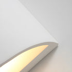 Numa Plaster Up/Down Wall Light in White