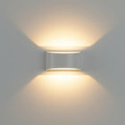 Numa Plaster Up/Down Wall Light in White
