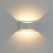 Numa Plaster Up/Down Wall Light in White