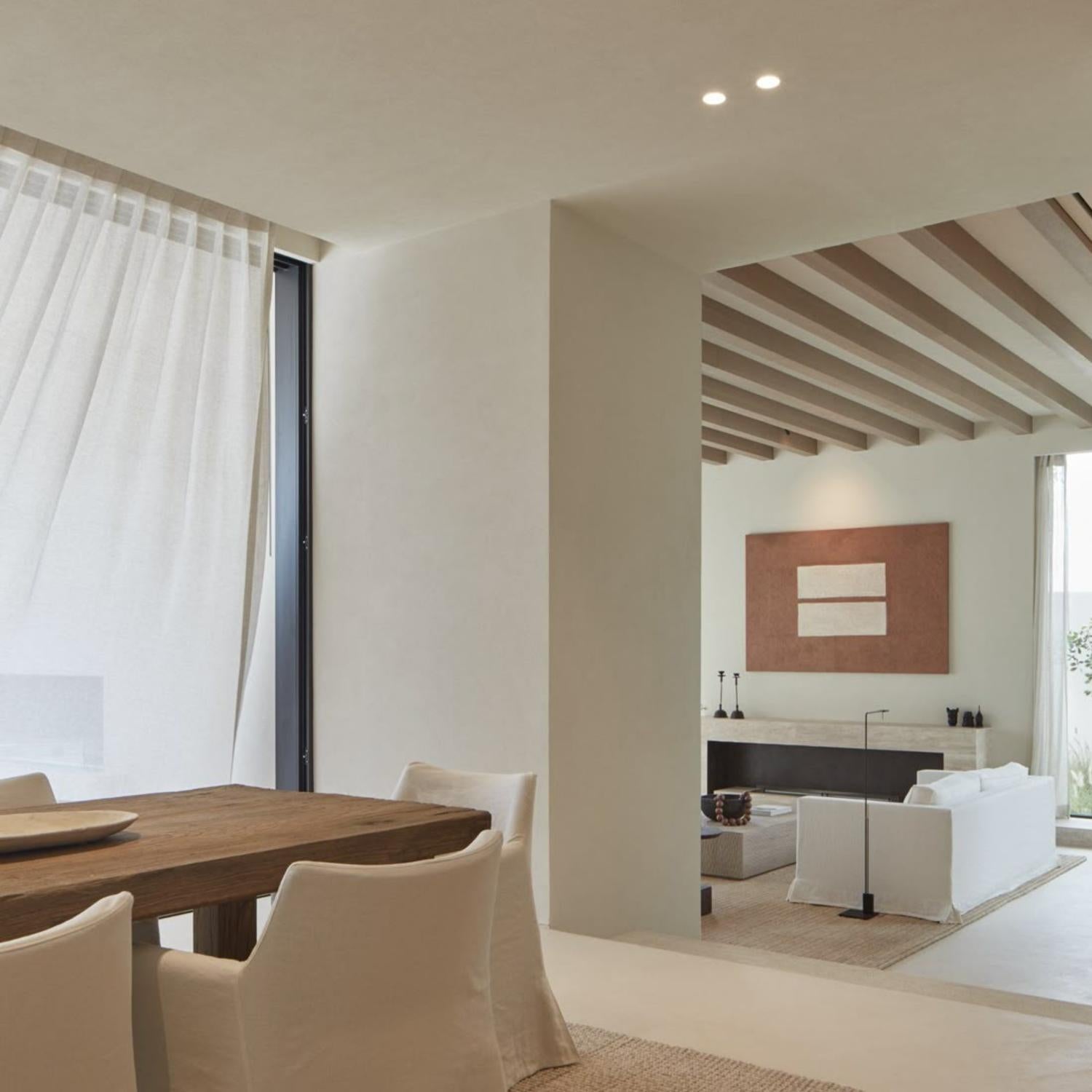 Nura Complete Trimless Plaster Downlight in Matt White