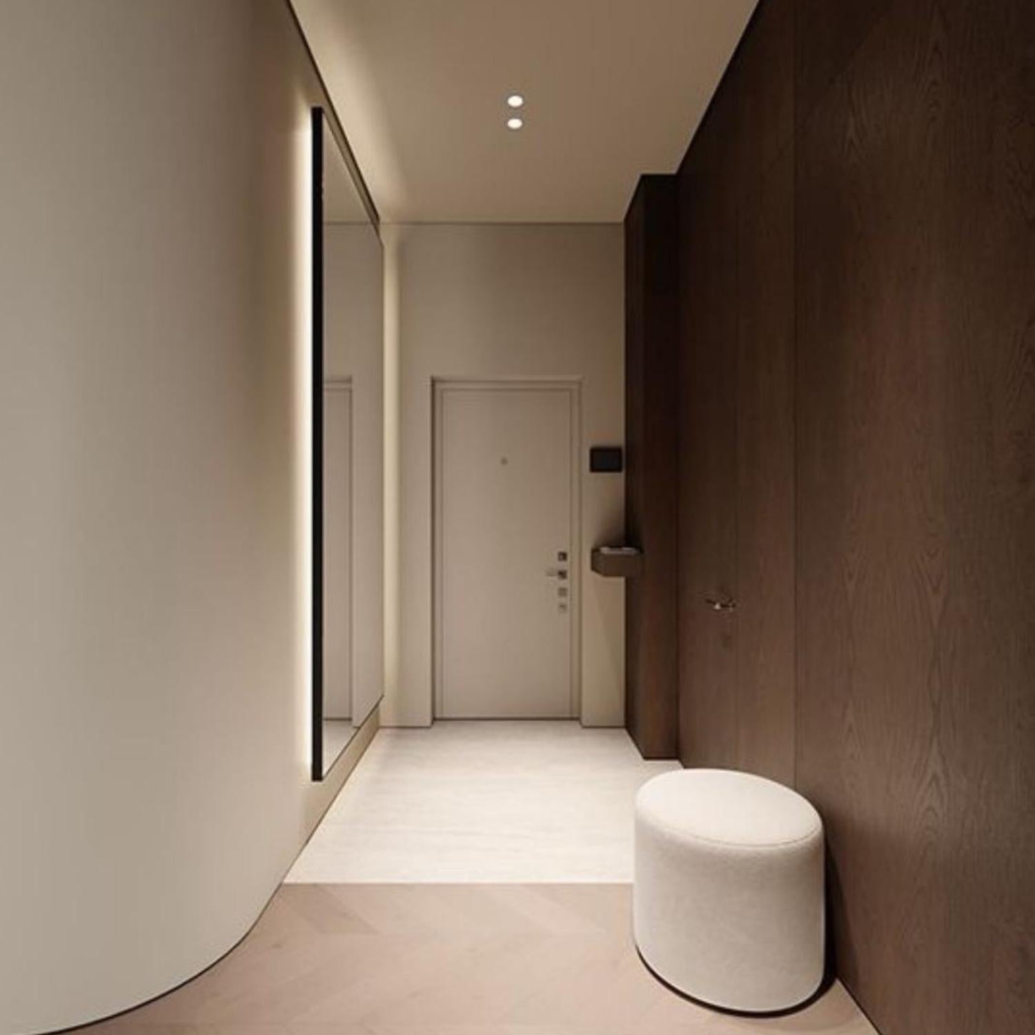 Nura Complete Trimless Plaster Downlight in Matt White