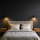 Orbita Gypsum Pendant Light in Black