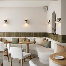Oasis Travertine Stone Cone Wall Light