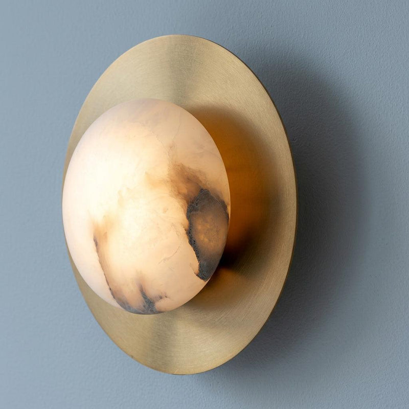 Oden Alabaster Wall Sconce