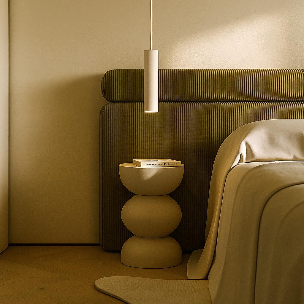 Onyx Concrete Pendant Light in White at ORE Lighting, Australia