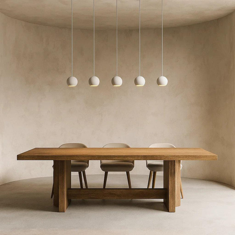 Orbita Gypsum Pendant Light in White at ORE Lighting, Australia