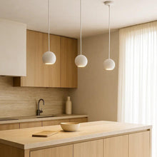 Orbita Gypsum Pendant Light in White