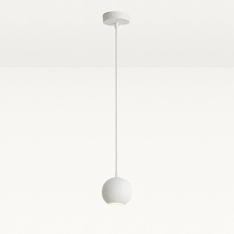Orbita Gypsum Pendant Light in White