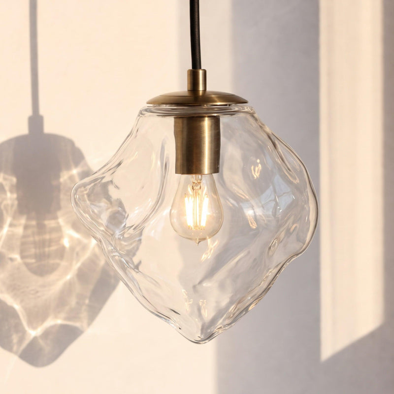 Grotta Clear Glass Pendant Light
