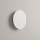 Selene White Plaster Halo Wall Light