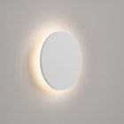 Selene White Plaster Halo Wall Light